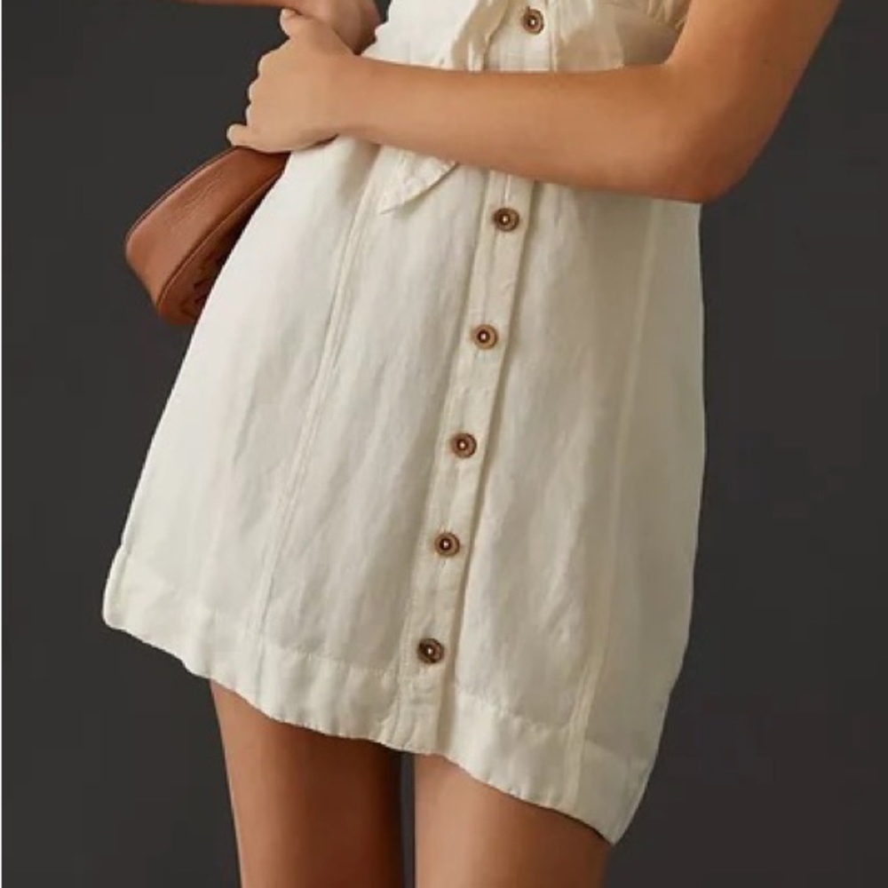 Anthropologie Maeve Halter Slim Mini Dress - Picture 8 of 14